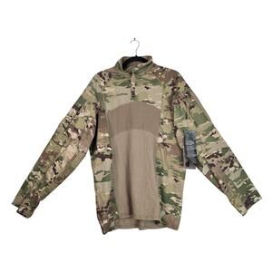 Massif Advanced Combat Shirt Mens XL OCP Multicam FR Quarter Zip Army Made USA